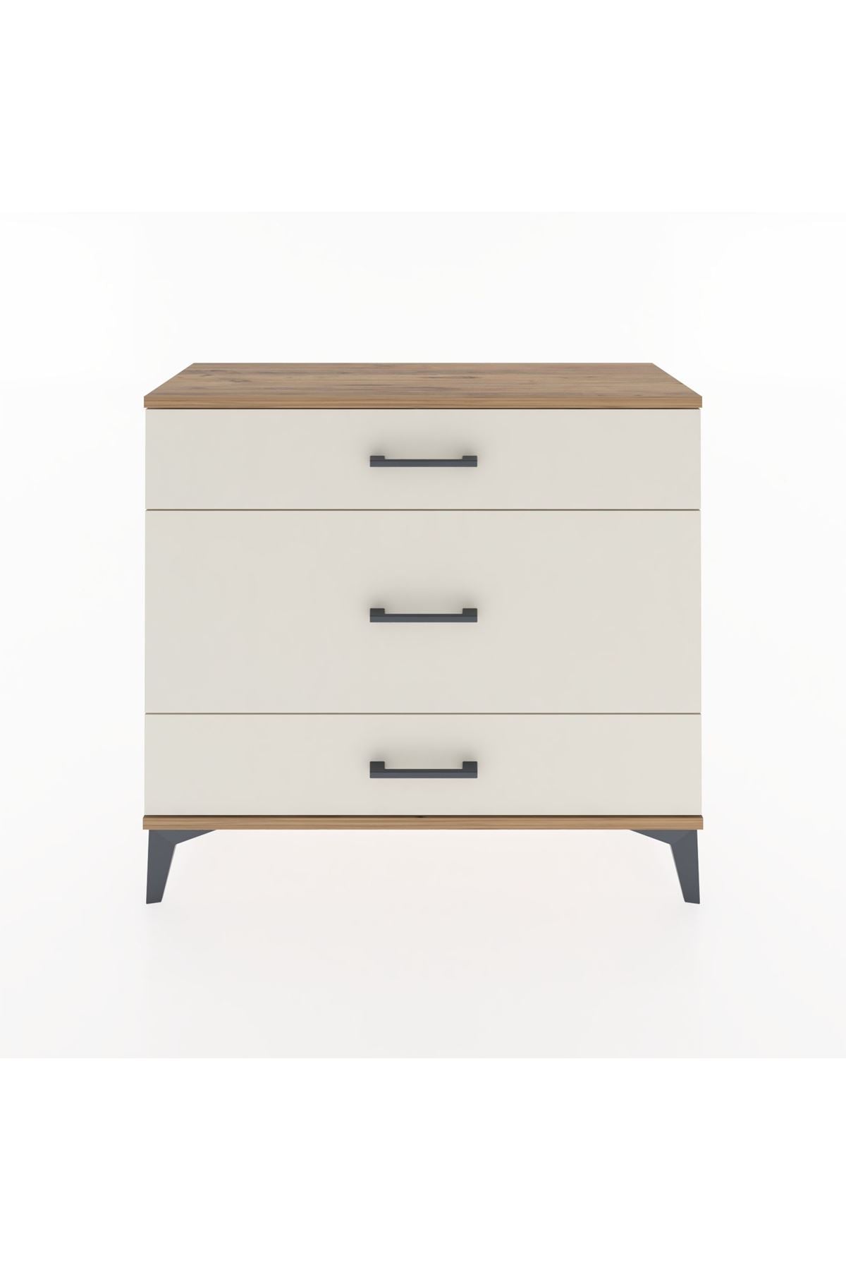 Arges Şifonyer 3 Çekmeceli 88x30x80 Çam-Aytaşı