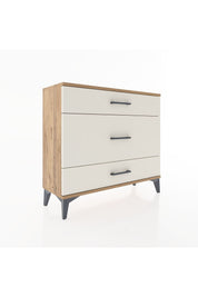 Arges Şifonyer 3 Çekmeceli 88x30x80 Çam-Aytaşı