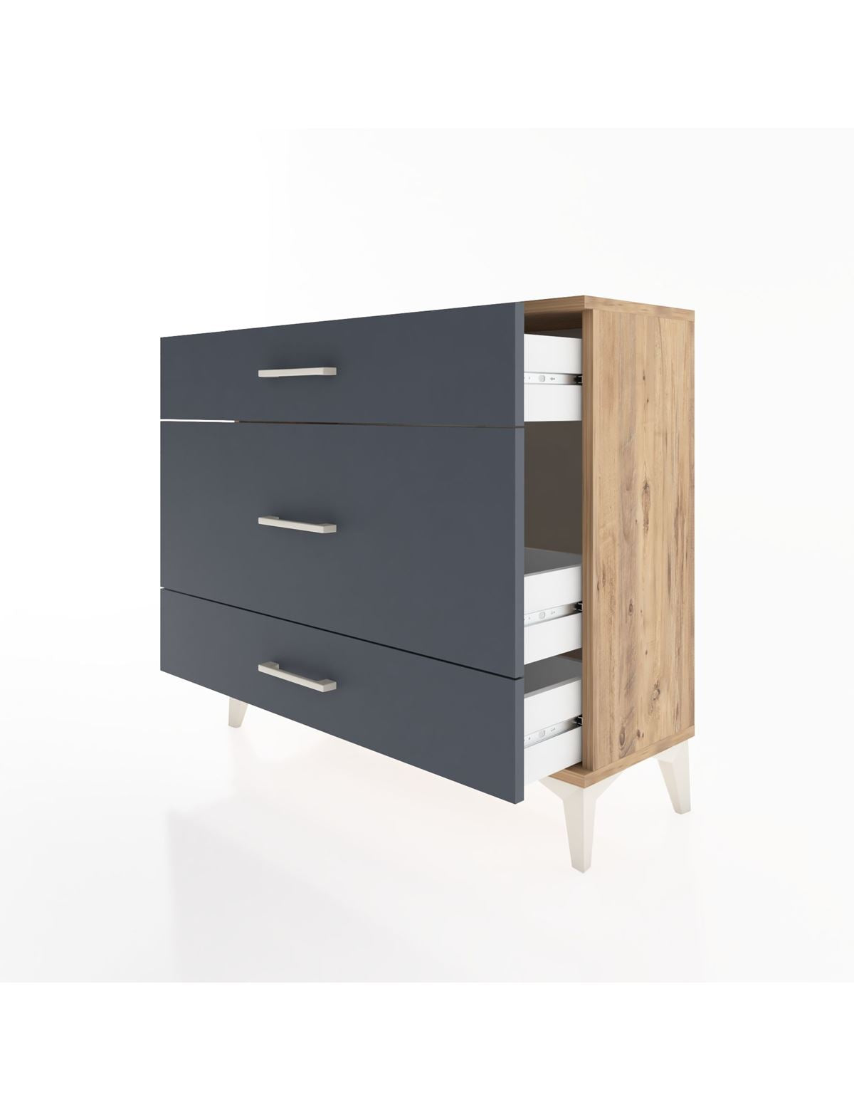 Arges Şifonyer 3 Çekmeceli 88x30x80 - S03M014V8A
