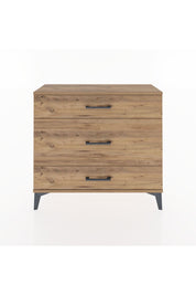 Arges Şifonyer 3 Çekmeceli 88x30x80 Çam-Çam