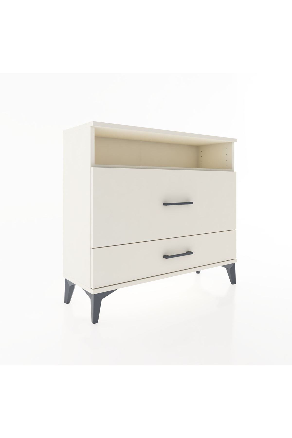 Arges Şifonyer Tek Raflı 2 Çekmeceli 88x30x80 Aytaşı-Aytaşı