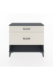 Arges Şifonyer 2 Çekmeceli 88x30x80 Antrasit-Aytaşı