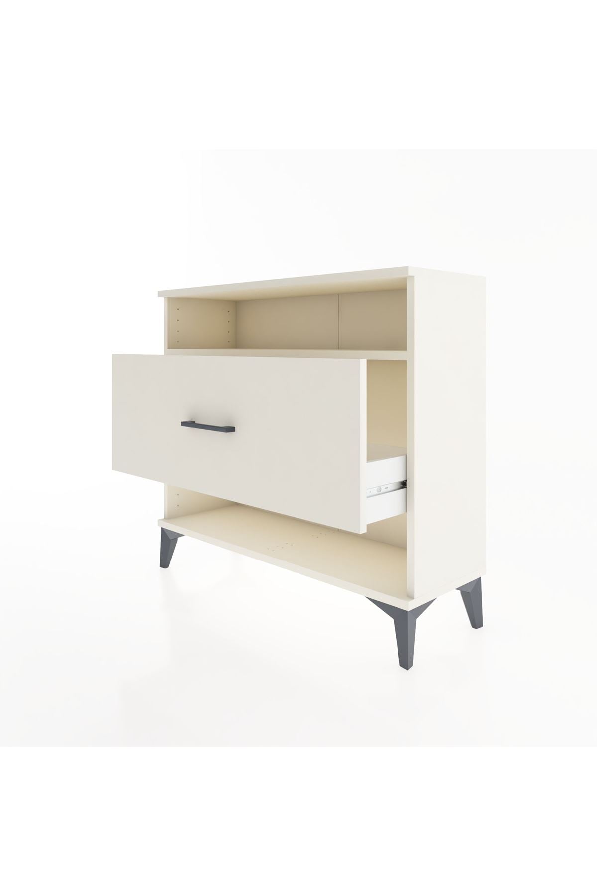 Arges Şifonyer Tek Raflı Tek Çekmeceli 88x30x80 Aytaşı-Aytaşı