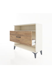 Arges Şifonyer Tek Raflı Tek Çekmeceli 88x30x80 Aytaşı-Çam