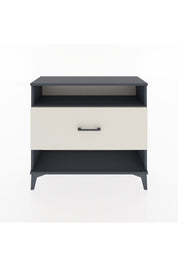 Arges Şifonyer Tek Raflı Tek Çekmeceli 88x30x80 Antrasit-Aytaşı