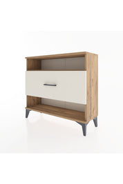 Arges Şifonyer Tek Raflı Tek Çekmeceli 88x30x80 Çam-Aytaşı