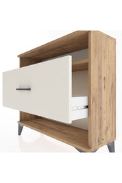 Arges Şifonyer Tek Raflı Tek Çekmeceli 88x30x80 Çam-Aytaşı