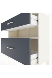 Arges Şifonyer Tek Raflı 2 Çekmeceli 88x30x80 Aytaşı-Antrasit