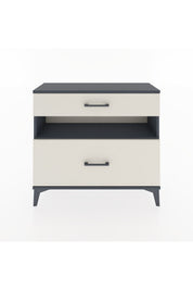 Arges Şifonyer Tek Raflı 2 Çekmeceli 88x30x80 Antrasit-Aytaşı