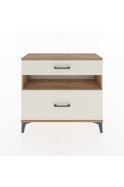 Arges Şifonyer Tek Raflı 2 Çekmeceli 88x30x80 Çam-Aytaşı