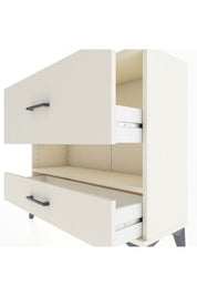 Arges Şifonyer Tek Raflı 2 Çekmeceli 88x30x80 Aytaşı-Aytaşı