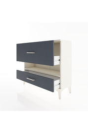 Arges Şifonyer Tek Raflı 2 Çekmeceli 88x30x80 Aytaşı-Antrasit