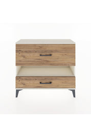 Arges Şifonyer Tek Raflı 2 Çekmeceli 88x30x80 Aytaşı-Çam