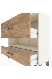 Arges Şifonyer Tek Raflı 2 Çekmeceli 88x30x80 Aytaşı-Çam