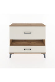 Arges Şifonyer Tek Raflı 2 Çekmeceli 88x30x80 Çam-Aytaşı