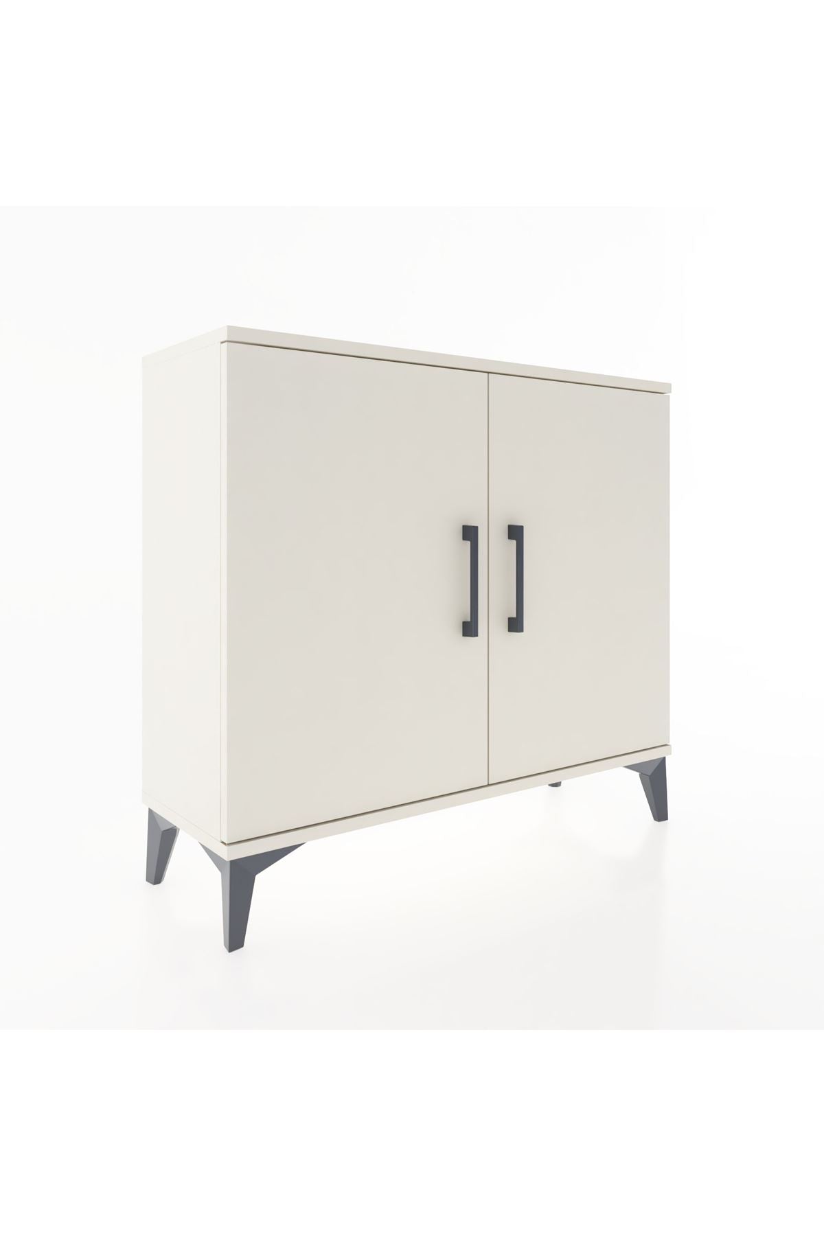 Arges Şifonyer 2 Raflı 2 Kapaklı 88x30x80 Aytaşı-Aytaşı