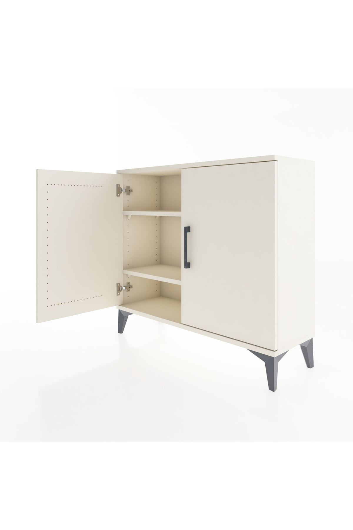 Arges Şifonyer 2 Raflı 2 Kapaklı 88x30x80 Aytaşı-Aytaşı