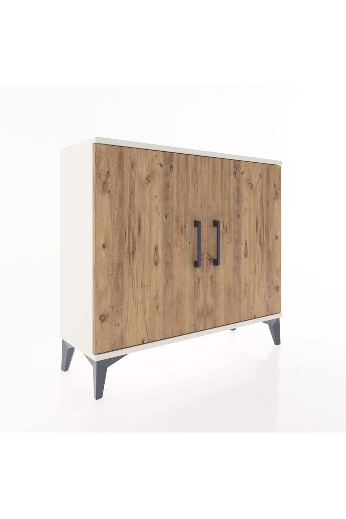 Arges Şifonyer 2 Raflı 2 Kapaklı 88x30x80 Aytaşı-Çam