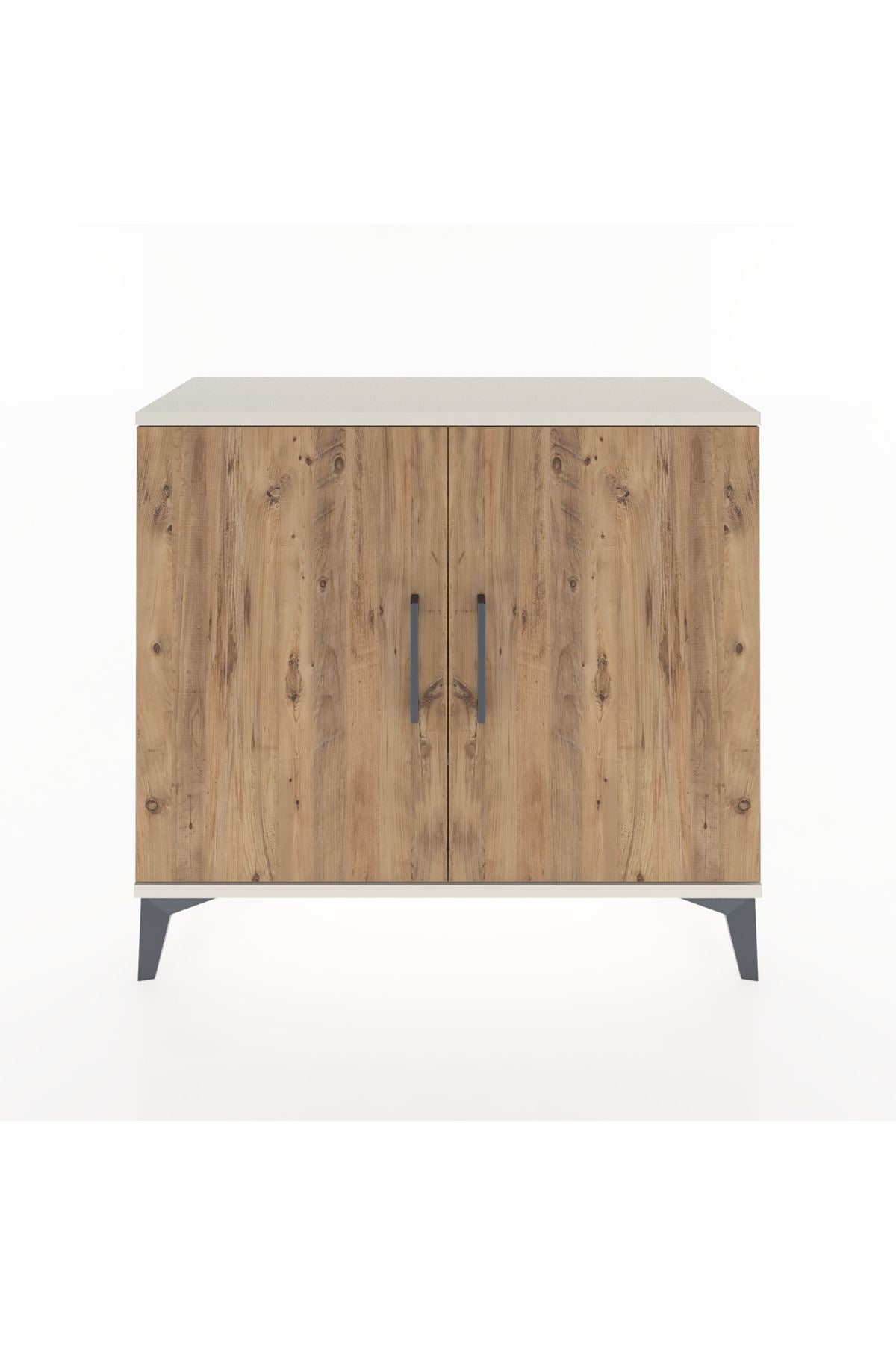 Arges Şifonyer 2 Raflı 2 Kapaklı 88x30x80 Aytaşı-Çam