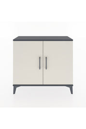 Arges Şifonyer 2 Raflı 2 Kapaklı 88x30x80 Antrasit-Aytaşı