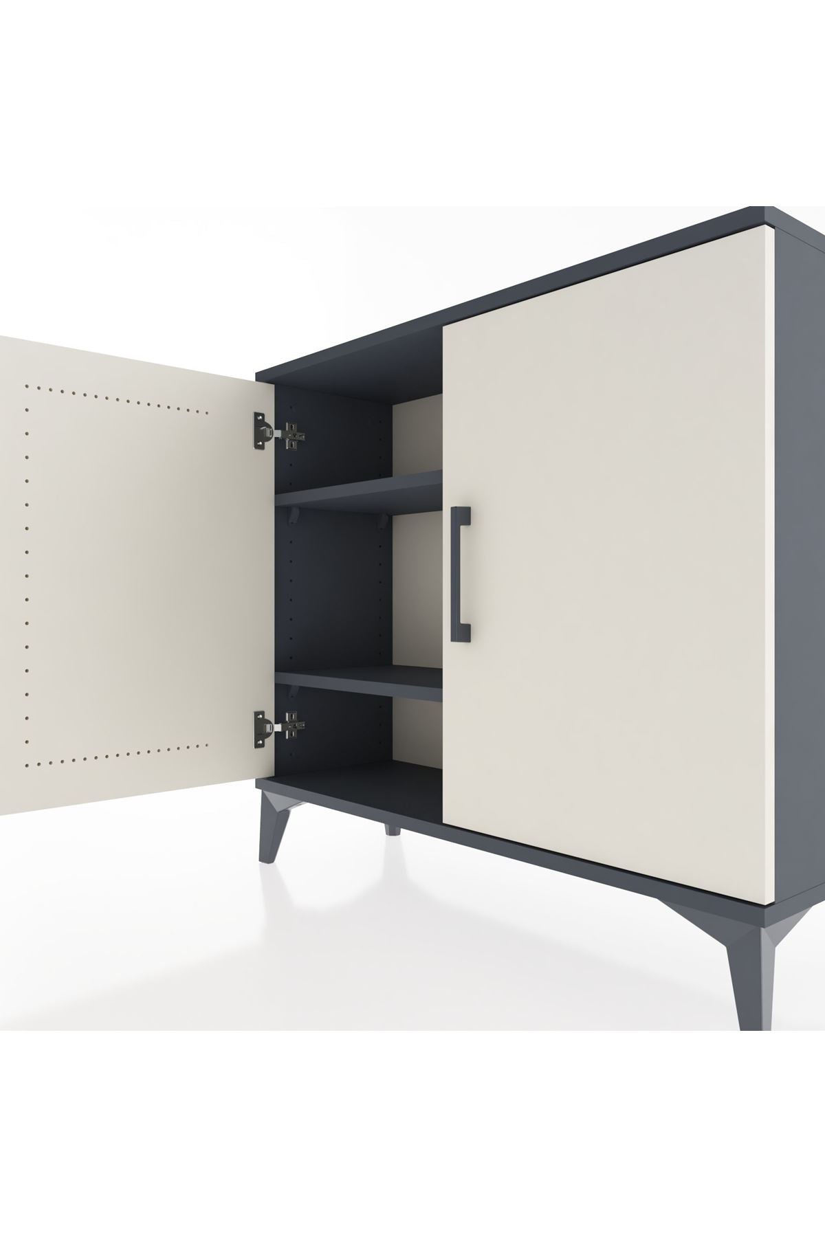 Arges Şifonyer 2 Raflı 2 Kapaklı 88x30x80 - S03M020V4A