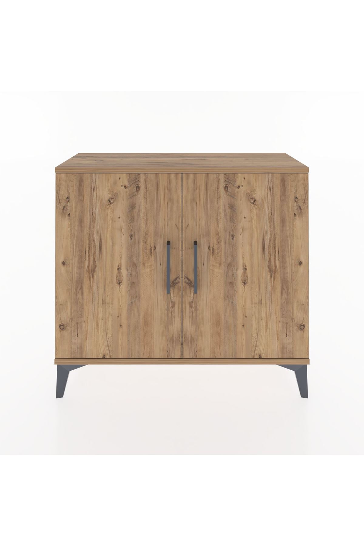 Arges Şifonyer 2 Raflı 2 Kapaklı 88x30x80 Çam-Çam