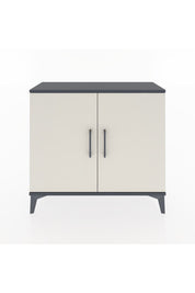 Arges Şifonyer Tek Raflı 2 Kapaklı 88x30x80 Antrasit-Aytaşı