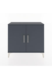 Arges Şifonyer Tek Raflı 2 Kapaklı 88x30x80 Antrasit-Antrasit