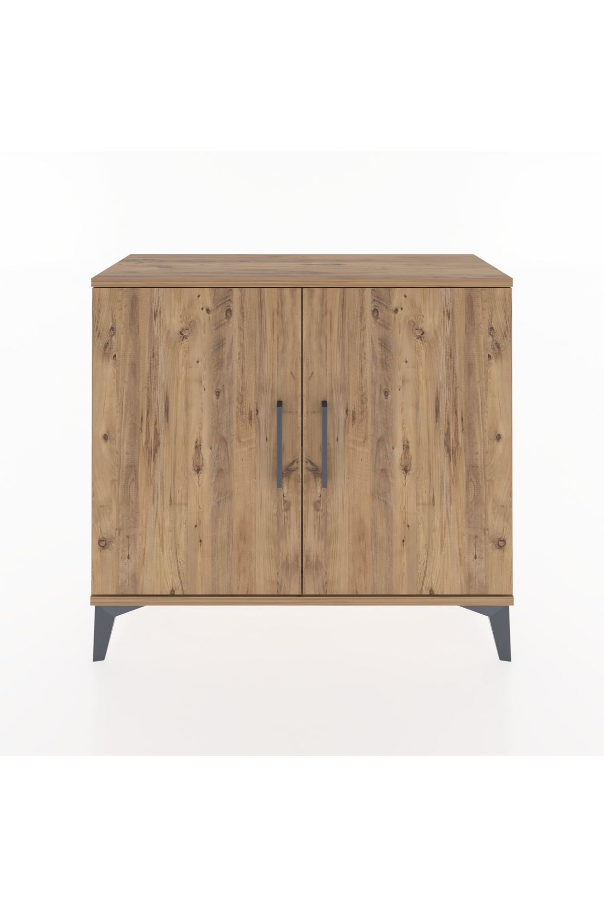 Arges Şifonyer Tek Raflı 2 Kapaklı 88x30x80 Çam-Çam