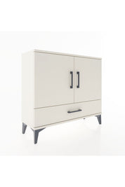 Arges Şifonyer 2 Raflı Tek Çekmeceli 2 Kapaklı 88x30x80 Aytaşı-Aytaşı