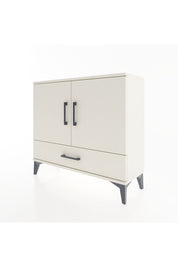 Arges Şifonyer 2 Raflı Tek Çekmeceli 2 Kapaklı 88x30x80 Aytaşı-Aytaşı