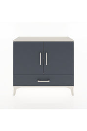 Arges Şifonyer 2 Raflı Tek Çekmeceli 2 Kapaklı 88x30x80 Aytaşı-Antrasit