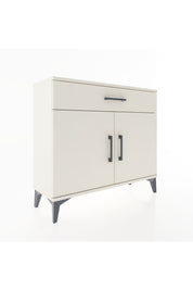 Arges Şifonyer Tek Raflı Tek Çekmeceli 2 Kapaklı 88x30x80 Aytaşı-Aytaşı