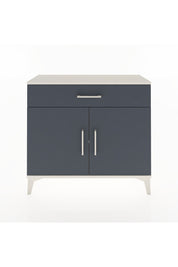 Arges Şifonyer Tek Raflı Tek Çekmeceli 2 Kapaklı 88x30x80 Aytaşı-Antrasit
