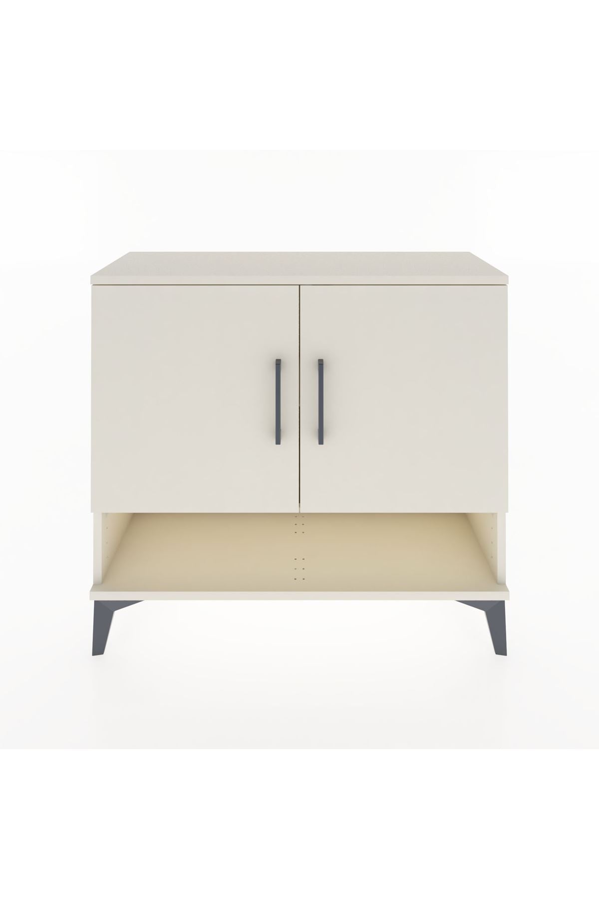 Arges Şifonyer 2 Raflı 2 Kapaklı 88x30x80 Aytaşı-Aytaşı