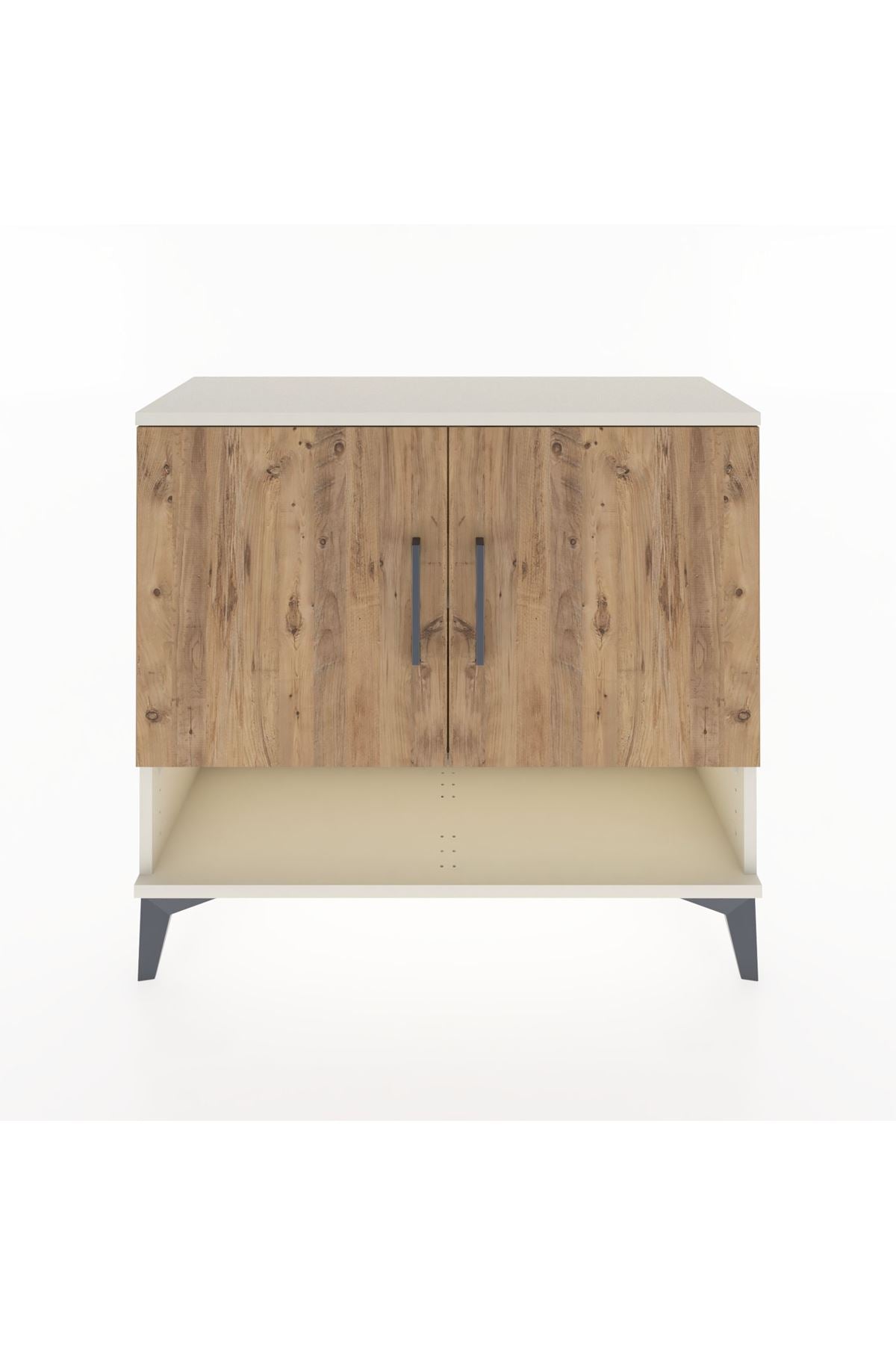 Arges Şifonyer 2 Raflı 2 Kapaklı 88x30x80 Aytaşı-Çam