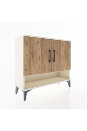 Arges Şifonyer 2 Raflı 2 Kapaklı 88x30x80 Aytaşı-Çam