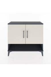 Arges Şifonyer 2 Raflı 2 Kapaklı 88x30x80 Antrasit-Aytaşı