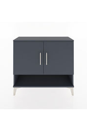 Arges Şifonyer 2 Raflı 2 Kapaklı 88x30x80 Antrasit-Antrasit