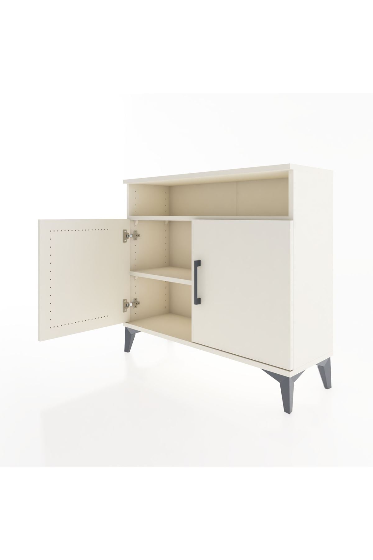 Arges Şifonyer 2 Raflı 2 Kapaklı 88x30x80 Aytaşı-Aytaşı