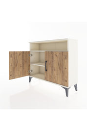 Arges Şifonyer 2 Raflı 2 Kapaklı 88x30x80 Aytaşı-Çam