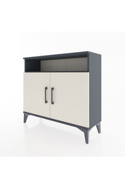 Arges Şifonyer 2 Raflı 2 Kapaklı 88x30x80 Antrasit-Aytaşı