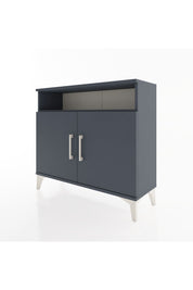Arges Şifonyer 2 Raflı 2 Kapaklı 88x30x80 Antrasit-Antrasit