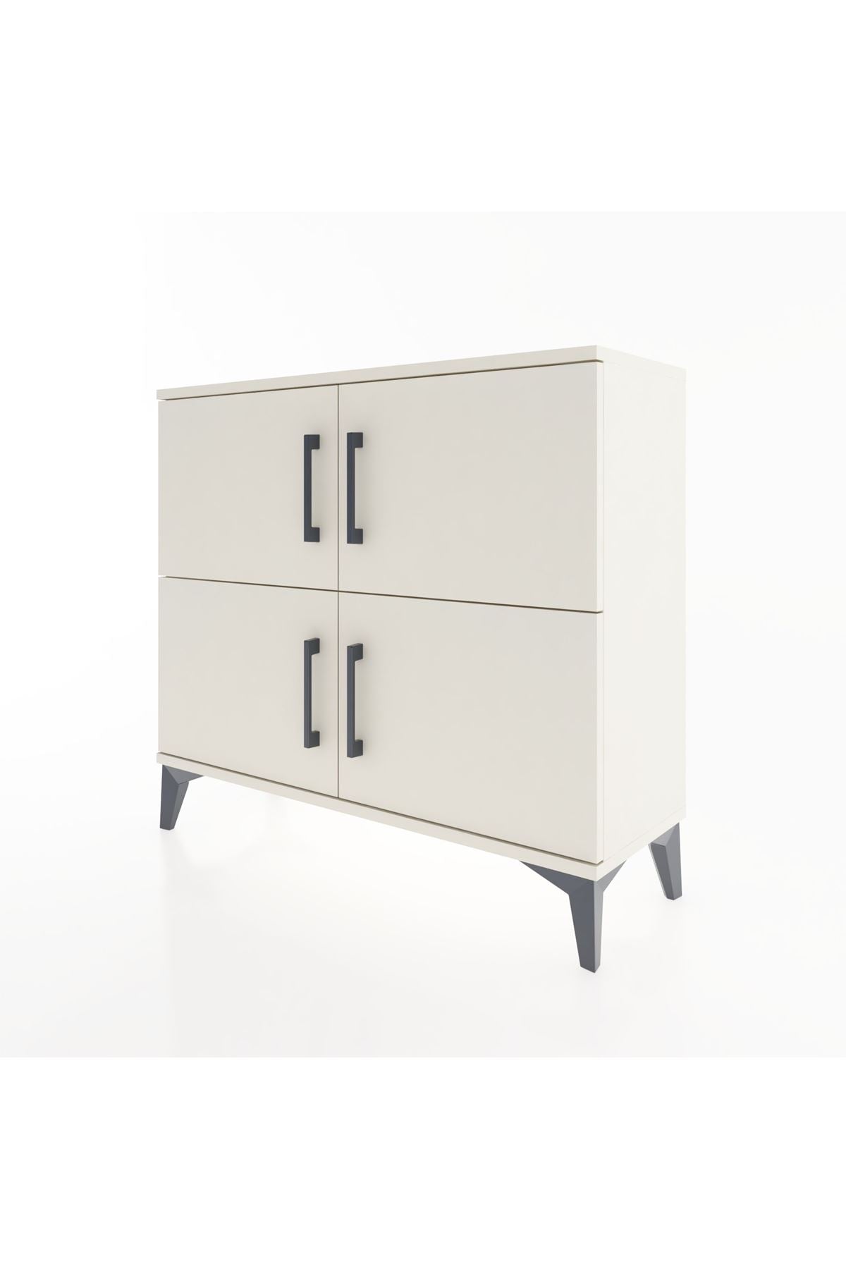 Arges Şifonyer 3 Raflı 4 Kapaklı 88x30x80 Aytaşı-Aytaşı