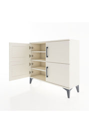 Arges Şifonyer 3 Raflı 4 Kapaklı 88x30x80 Aytaşı-Aytaşı