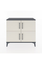 Arges Şifonyer 3 Raflı 4 Kapaklı 88x30x80 Antrasit-Aytaşı