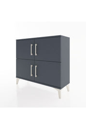 Arges Şifonyer 3 Raflı 4 Kapaklı 88x30x80 Antrasit-Antrasit