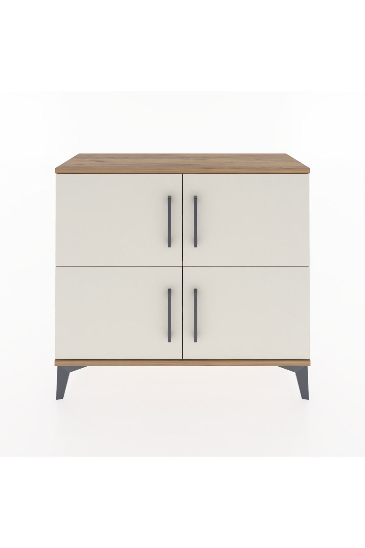 Arges Şifonyer 3 Raflı 4 Kapaklı 88x30x80 Çam-Aytaşı