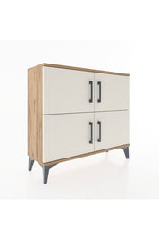 Arges Şifonyer 3 Raflı 4 Kapaklı 88x30x80 Çam-Aytaşı