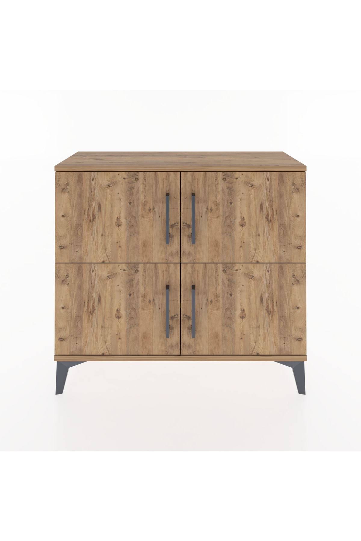 Arges Şifonyer 3 Raflı 4 Kapaklı 88x30x80 Çam-Çam